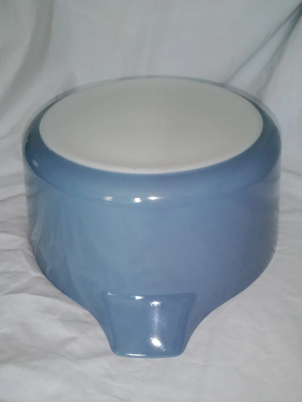 Vintage Pyrex 2.5 Qt Horizon Blue Glass Baking Serving Dish Bowl USA